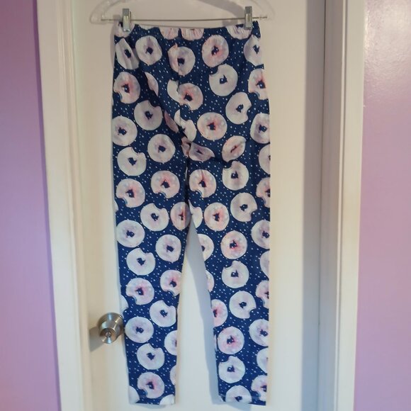 Asos Women's Pajama Set Blue Doughnut Print US SZ 6 NWT - Picture 6 of 10